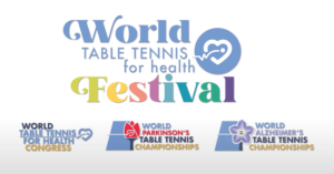 world table tennis for health festival